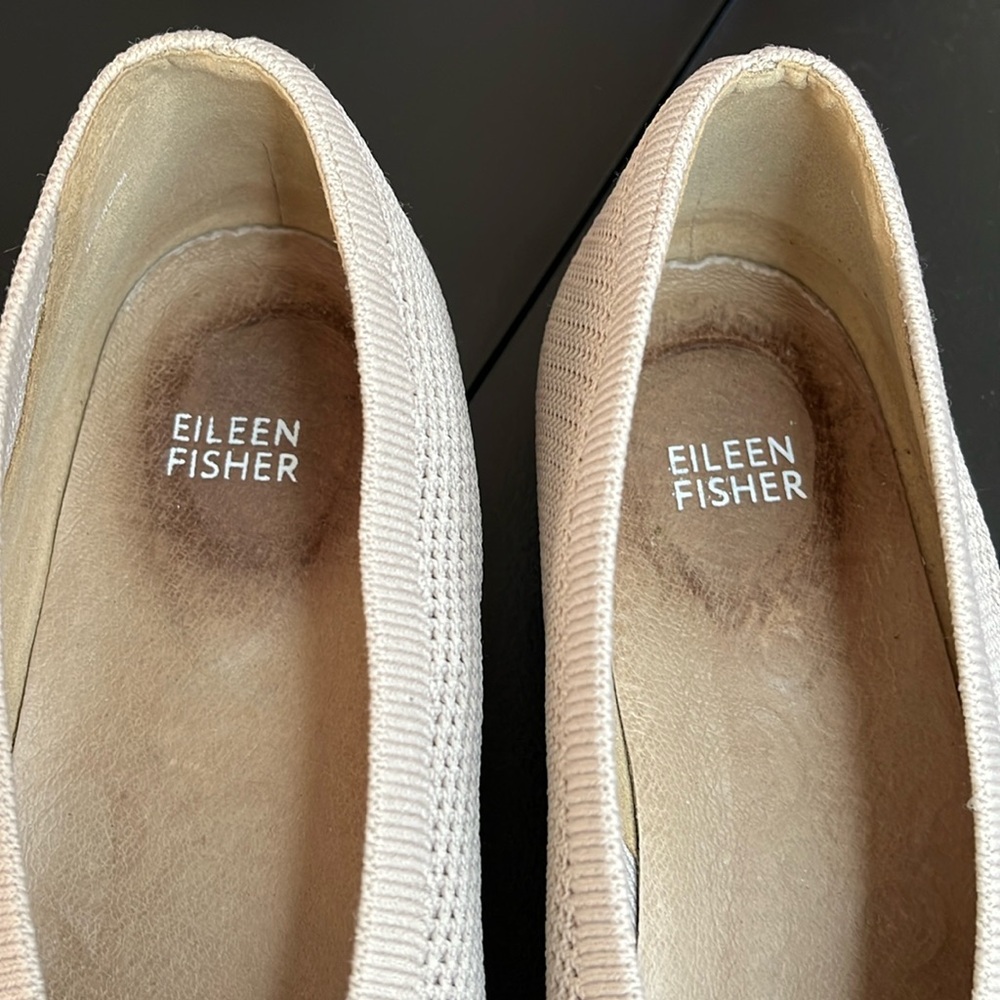 Eileen Fisher Heaven Knit Stretch Sporty Flats - Picture 7 of 8